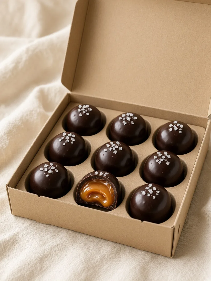 Salted Caramel Truffles
