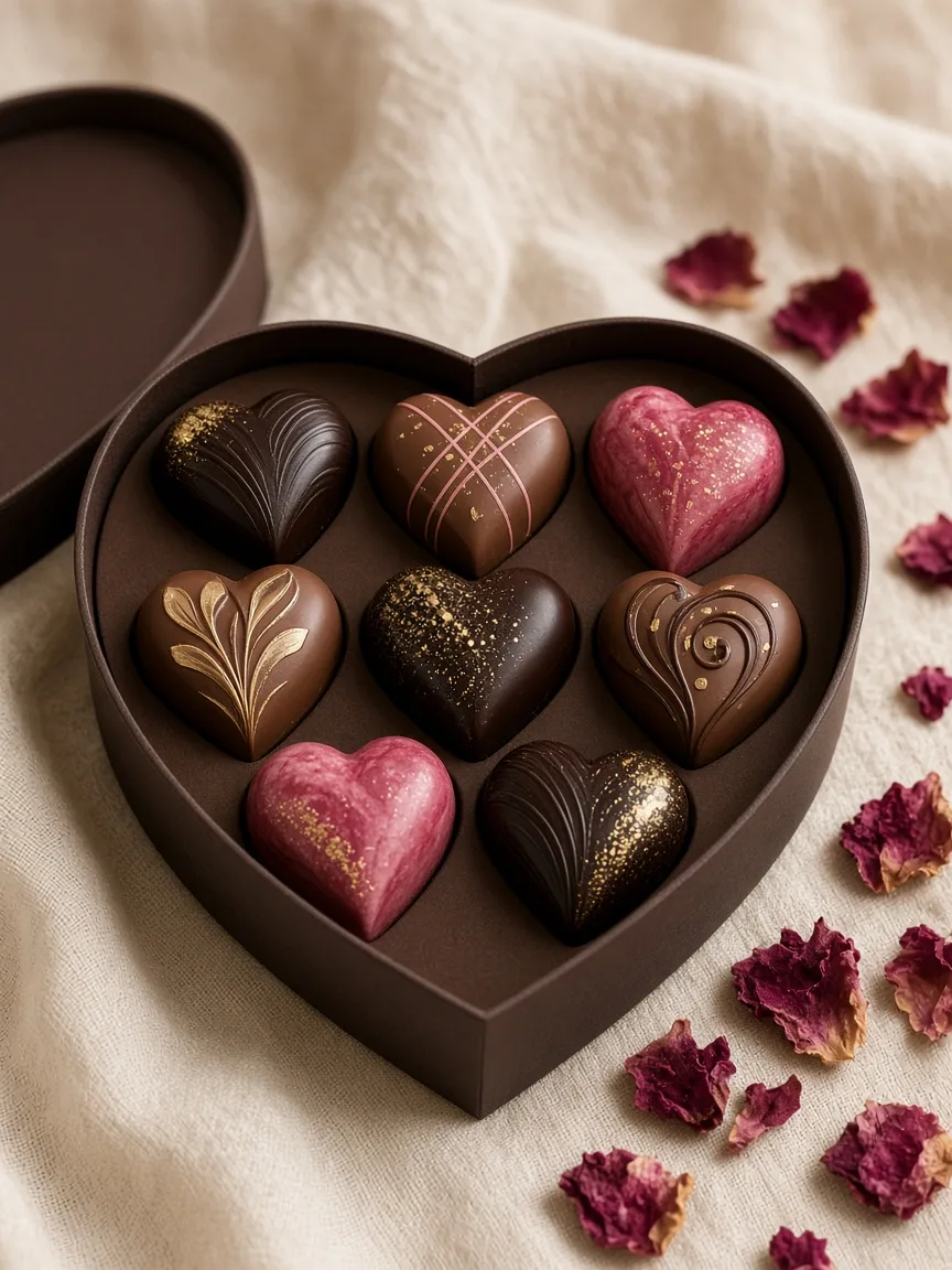 Heart Praline Box