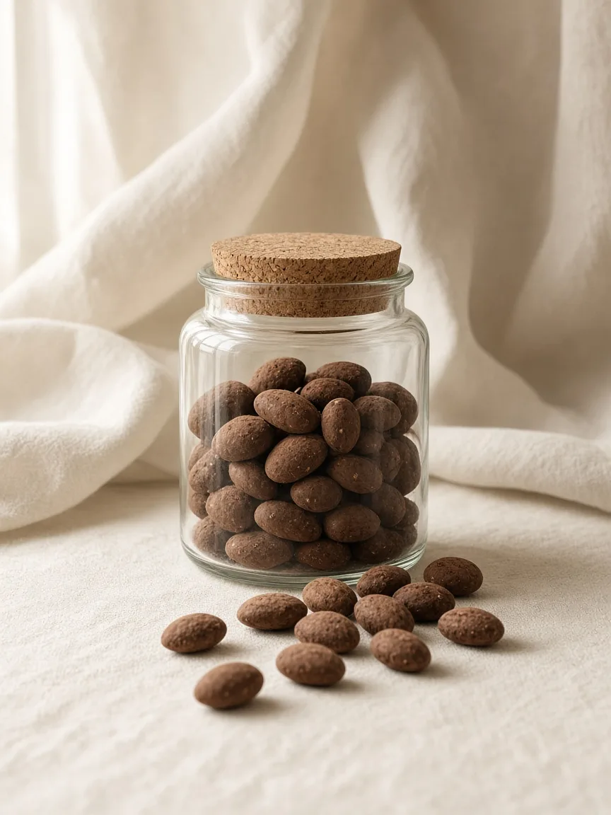 Chocolate-Coated Almonds